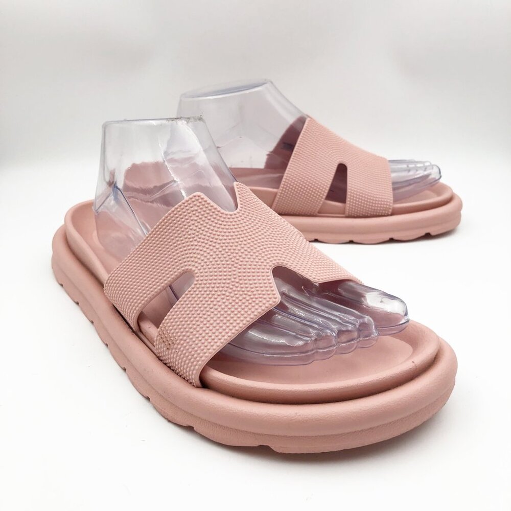 ALTAR'D STATE Pink Slide Flip Flop Sandals Summer Womens 9